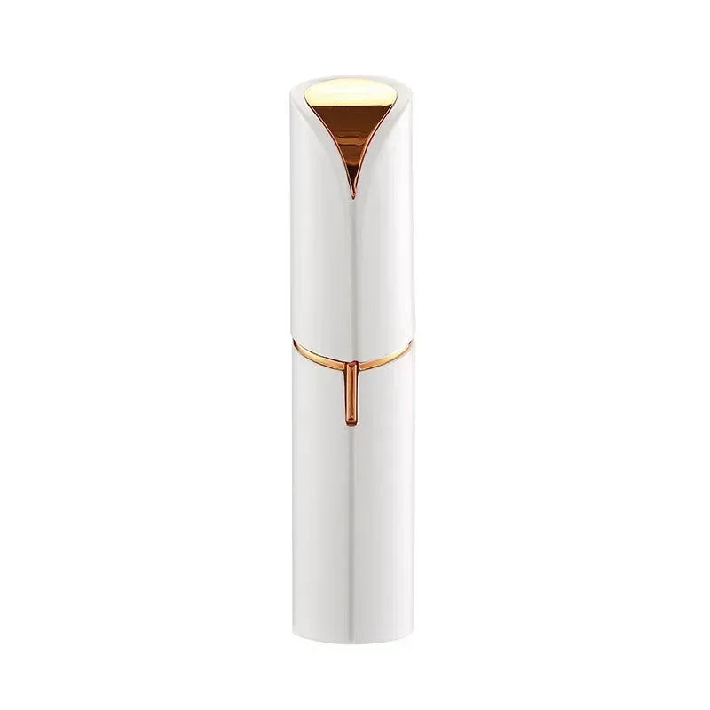 Depiladora eléctrica portátil en forma de lápiz labial para mujer, depilación Facial indolora y efectiva, herramienta de afeitadora para el hogar