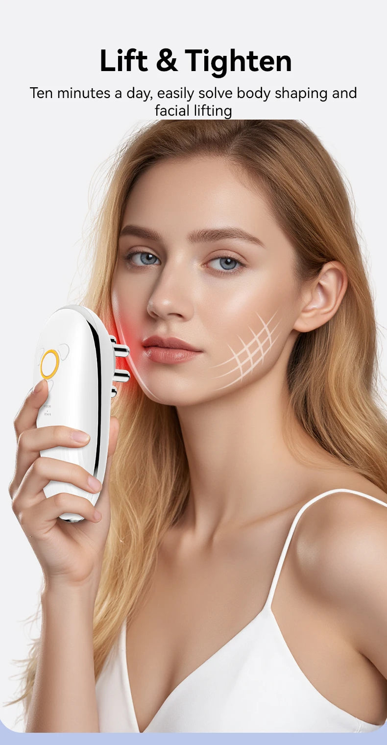2025 Masajeador para esculpir cara y cuerpo, máquina Facial para celulitis corporal, quemador de grasa, dispositivo adelgazante para dar forma, herramientas de masaje para perder peso