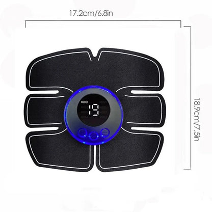 Abdominal Muscle Stimulator Fitness ABS Arm Training Patches Muscle Exercise Instrument USB Charging Home Men Women