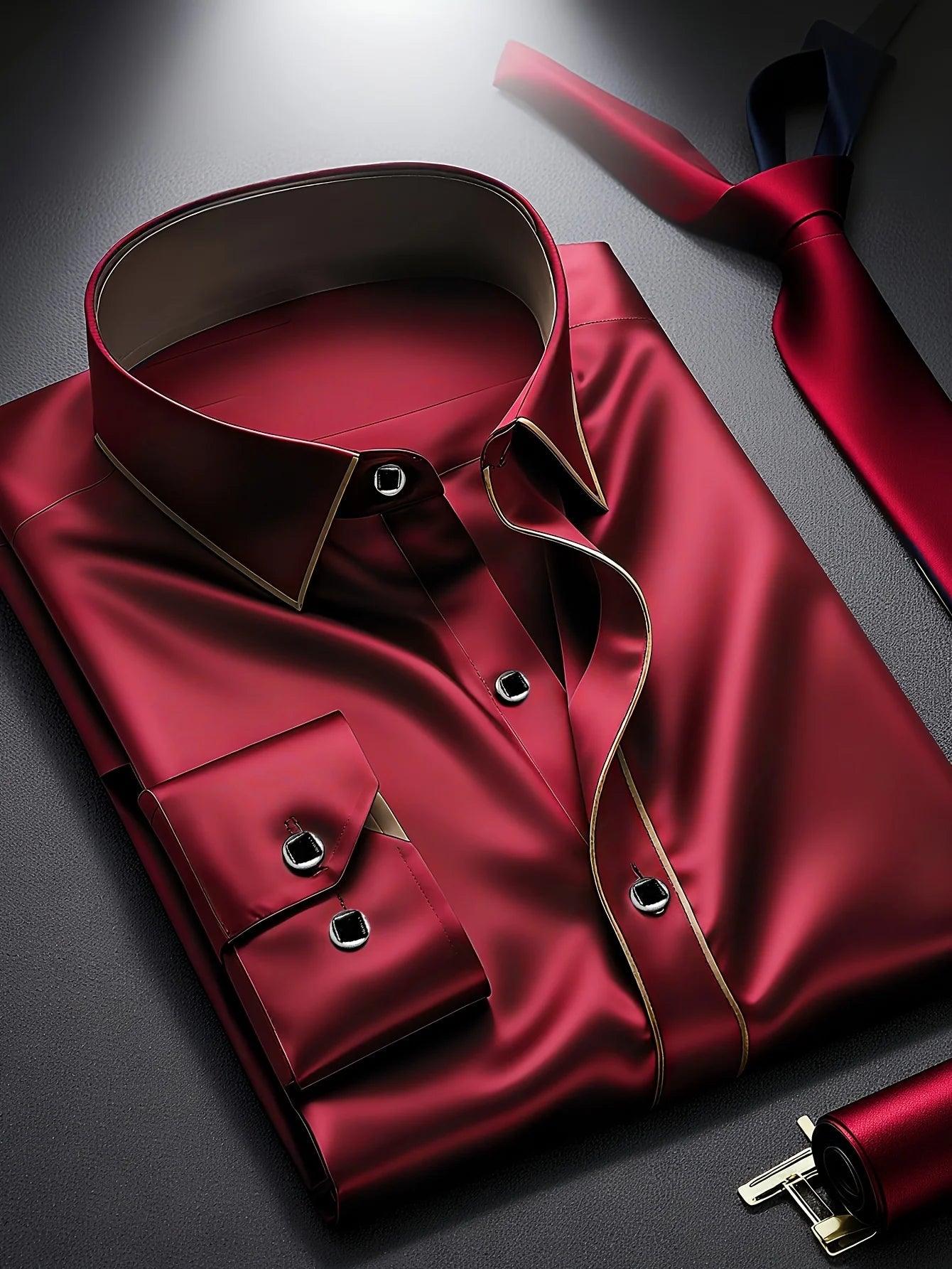 2025 nueva camisa de retazos para hombre, moda de lujo, manga larga, inteligente, informal, esmoquin para las cuatro estaciones, camisas microelásticas para hombre