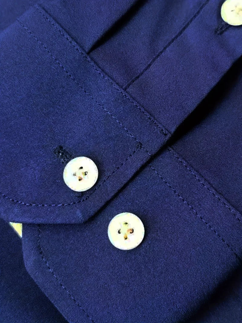 2025 nueva camisa de retazos para hombre, moda de lujo, manga larga, inteligente, informal, esmoquin para las cuatro estaciones, camisas microelásticas para hombre
