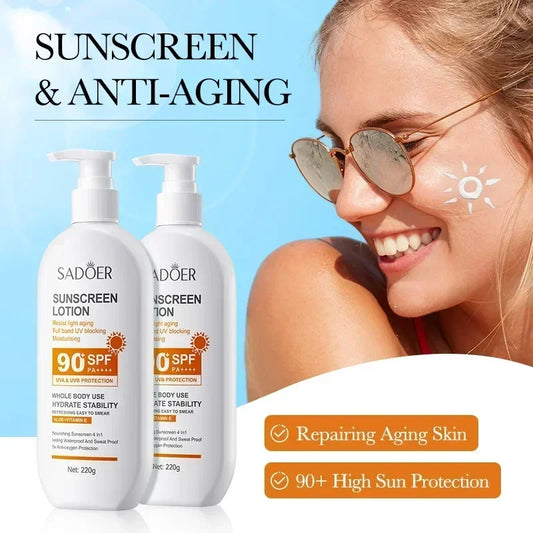 Protector Solar SPF90+ Blanqueador e Hidratante 220ml