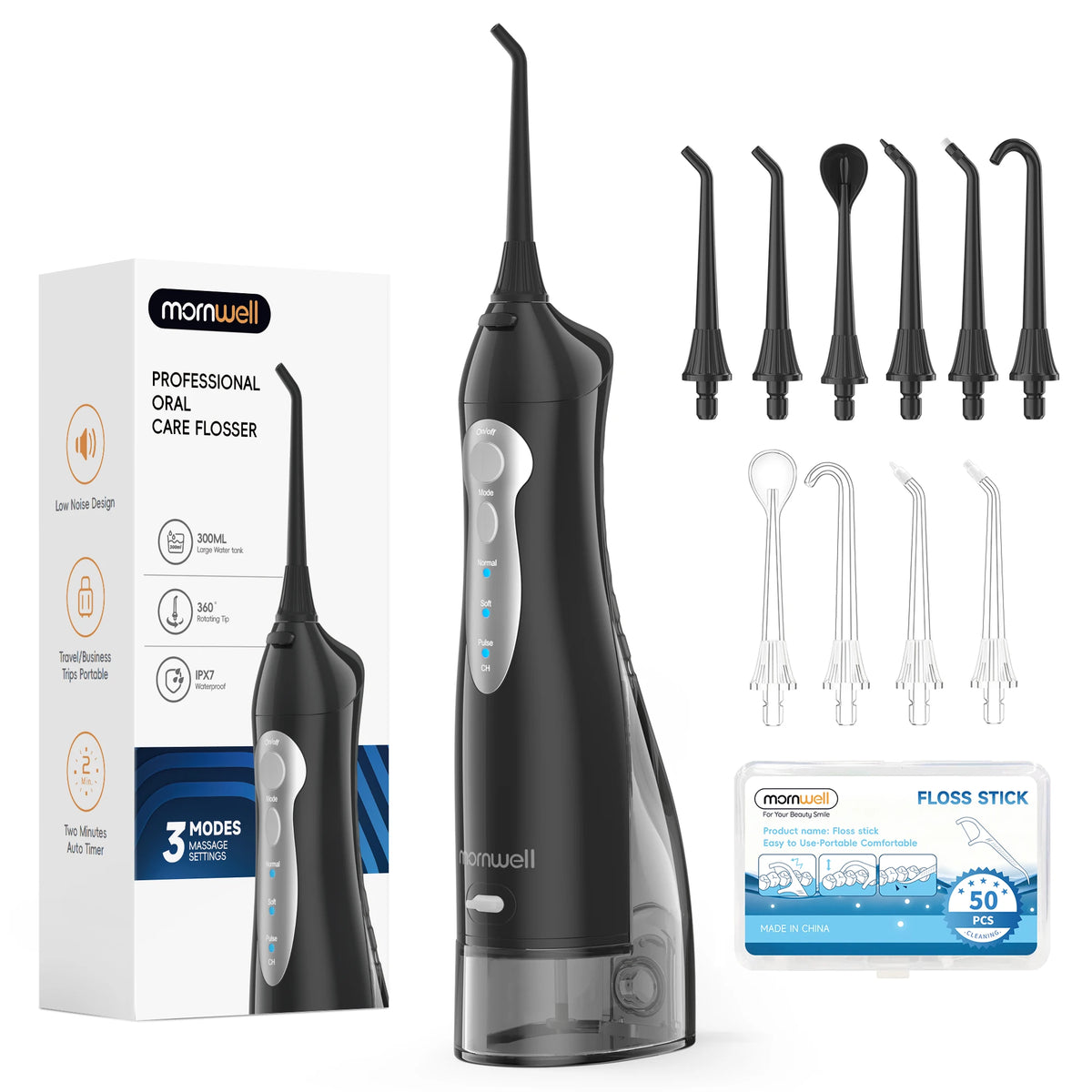 Irrigador Bucal Mornwell D52 | 300 ml USB