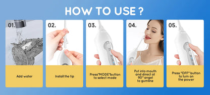 Irrigador Bucal Mornwell D52 | 300 ml USB