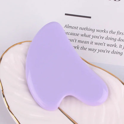 Tablero Gua Sha de Cera de Abejas – Masaje Facial y Acupuntura