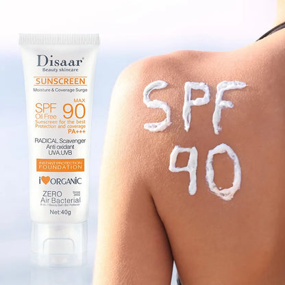 Facial Body Sunscreen, Waterproof, SPF 90+ UV, Sunblock, Skin Protective Cream, Anti-sun Facial Protection Cream for the Beach