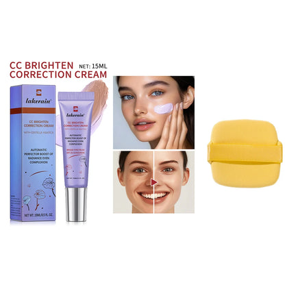 Crema CC Coreana con Centella Asiática – Base Líquida que Cambia de Color 15ml