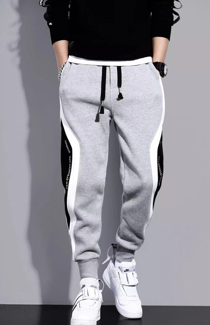 11 pantalones de chándal estampados para hombre, pantalones para correr de retales, traje masculino, pantalones sueltos, pantalones rectos, nueva ropa de moda para primavera y otoño