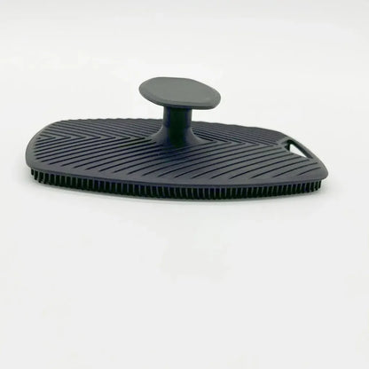 Cepillo de limpieza corporal de silicona suave para exfoliación, práctico, fácil de limpiar, cepillo de baño de silicona, 1 ud.