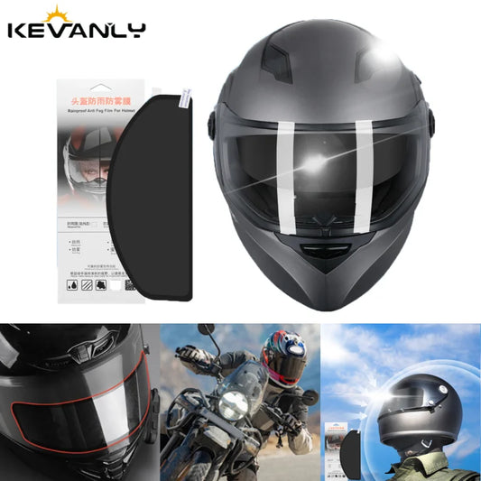Casco de motocicleta a prueba de sol, película antiniebla antideslumbrante, protección UV, película de protección solar para casco de motocicleta, piezas de casco de motocicleta