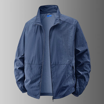 Chaqueta UV UPF50+ para Hombre Tallas Grandes – Cortavientos Ligero de Verano M-8XL