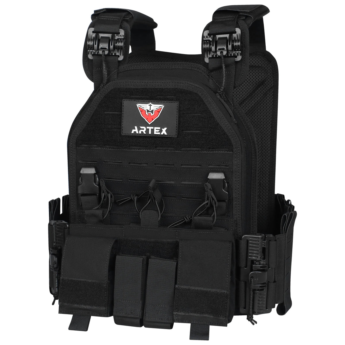 Chaleco Táctico MOLLE Artex AV-8008 – 1000D Nylon, Corte Láser