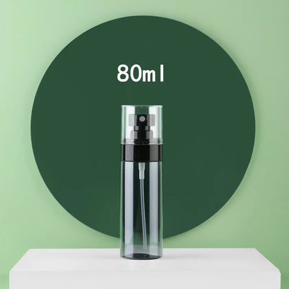 Botella pulverizadora esterilizada con Alcohol, dispensador de tóner para cosméticos, botella vacía con pulverizador en movimiento, portátil, para viaje, 30/60/80/100/120ml