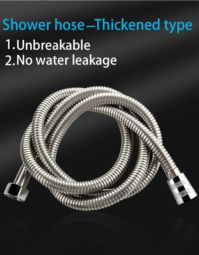 Pressurized Handheld Shower Head Set for Bathroom, Shower Nozzle, Large Water Outlet, 5 Modes, Universal Fit, Water Saving