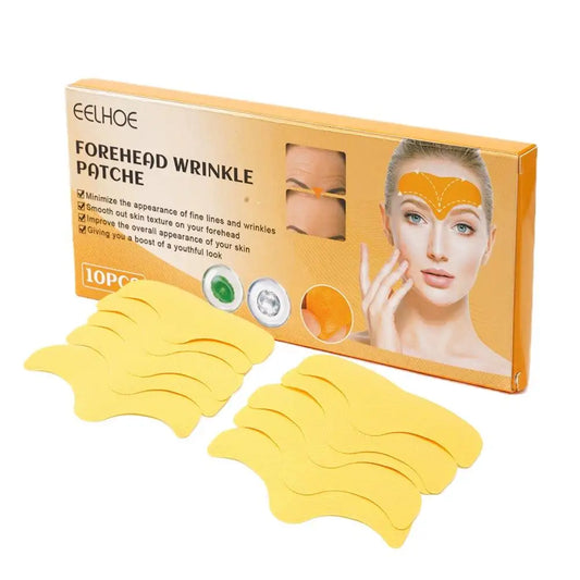 Anti-aging Collagen Gel Patch: 10 Pieces Forehead Line Removal, Firming Mask, Frown Lines, Face Skin Care Stickers