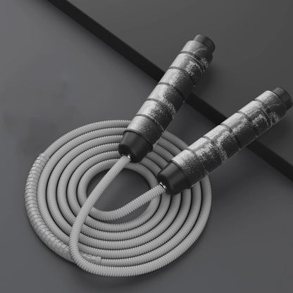 Cuerda para saltar, Crossfit, boxeo, cuerda para saltar pesada, asas de agarre de espuma para entrenamiento físico, entrenamiento de fuerza de resistencia