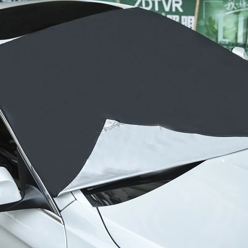 Magnetic absorption storage bag for car, waterproof sunshade, sun protector, Universal fit, front row, all models