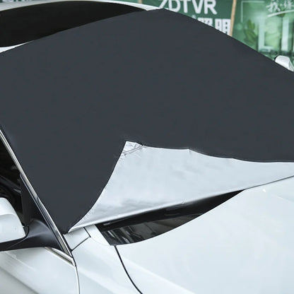 Magnetic absorption storage bag for car, waterproof sunshade, sun protector, Universal fit, front row, all models