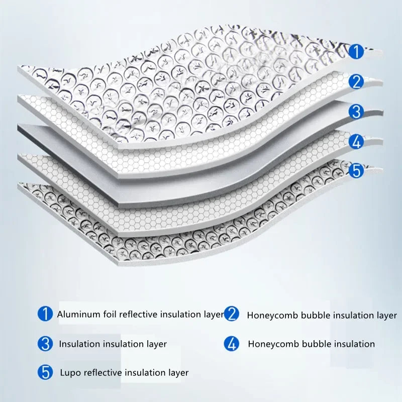 Foldable Car Windshield Sunshade, Visor Cover, Block Reflector, Portable, Breathable, Anti UV Protector, Free Screen, 140cm