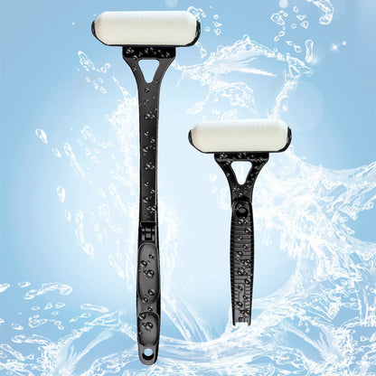 Aplicador de Loción y Protector Solar para Espalda – Mango Largo Plegable con 2 Cabezales