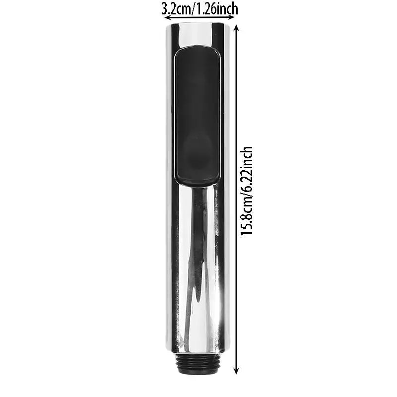 Rociador de bidé para inodoro de presurización, cabezal de ducha Universal de 4 pulgadas, accesorios de baño de mano para limpieza de WC, pulverizador de manguera de agua