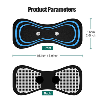 Cervical Massage Pad for Mini Cervical Massager, Self-adhesive Cervical Massage Patch for Neck Massager, 5/10 Pcs