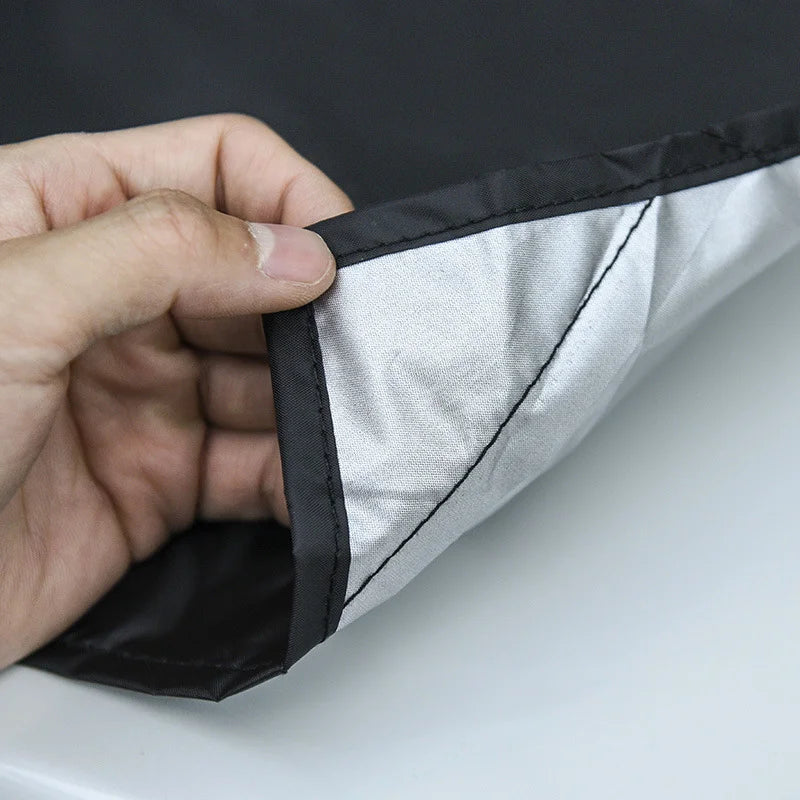 Magnetic absorption storage bag for car, waterproof sunshade, sun protector, Universal fit, front row, all models
