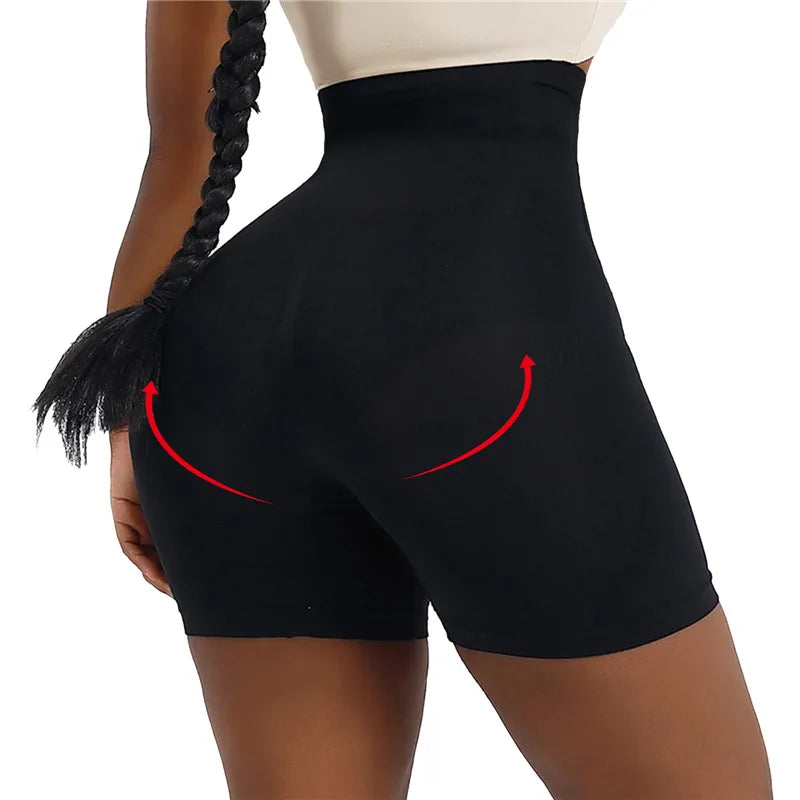 Women's Shapewear Tummy Control Body Shaper Fajas Hook Shorts Butt Lifter High Waist Underwear Slimming Panties