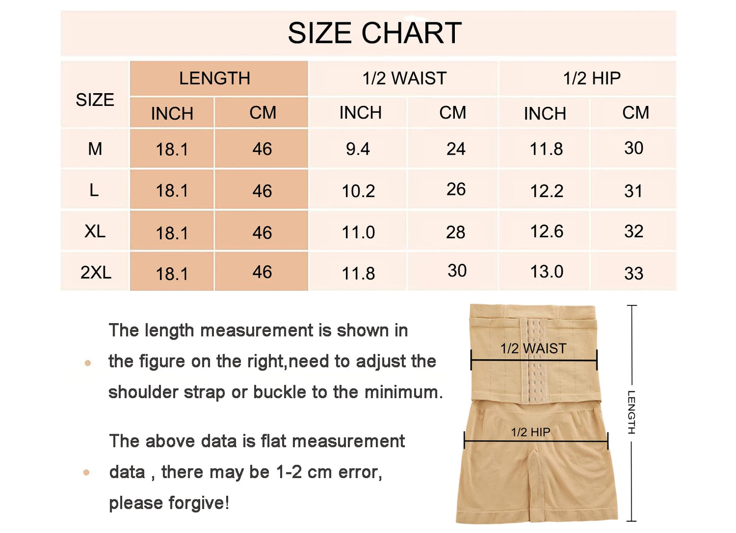 Women's Shapewear Tummy Control Body Shaper Fajas Hook Shorts Butt Lifter High Waist Underwear Slimming Panties
