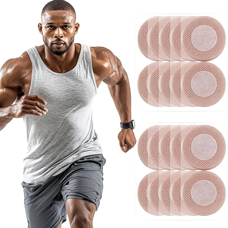 Fundas para Pezones para Hombre – Antifricción, Antisudor e Invisibles – Pack 100 Uds.