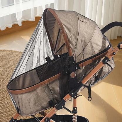 Stroller Mosquito Net: full coverage, with dense mesh for enhanced insect protection, polyester outdoor anti-mosquito equipment for strollers