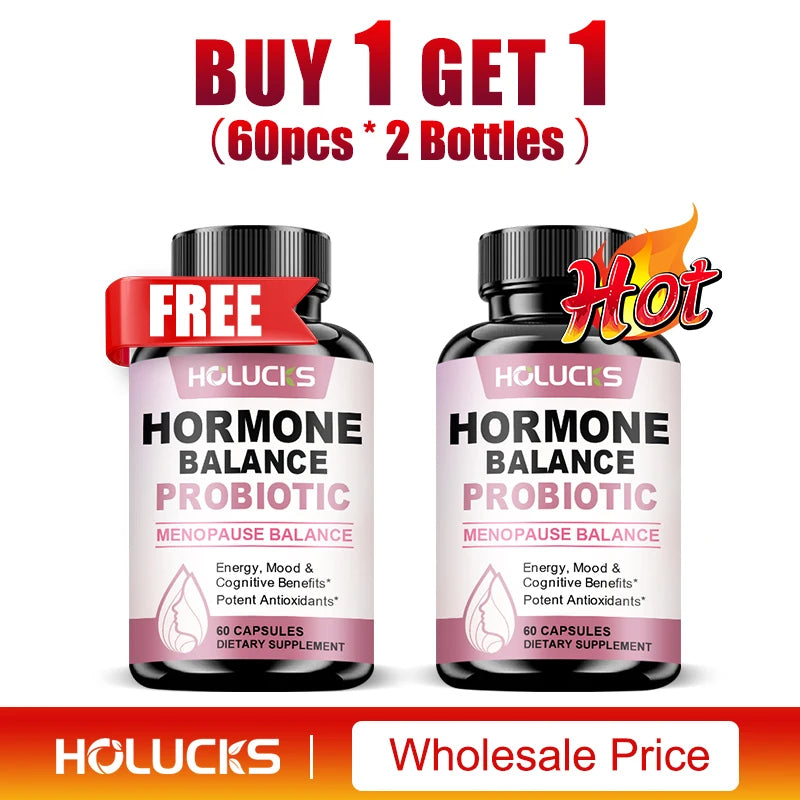 Probiotic for Hormonal Balance, Supports Menopausal Balance, Relieves Fatigue, Mood Swings, Improves Digestion and Metabolism