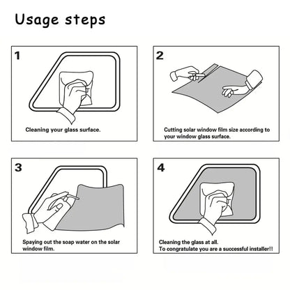 Láminas negras para ventana de coche VLT de 3M x 50CM, película tintada para ventana de casa, Protector Solar UV, películas adhesivas, caja de palo de algodón perlado PAC