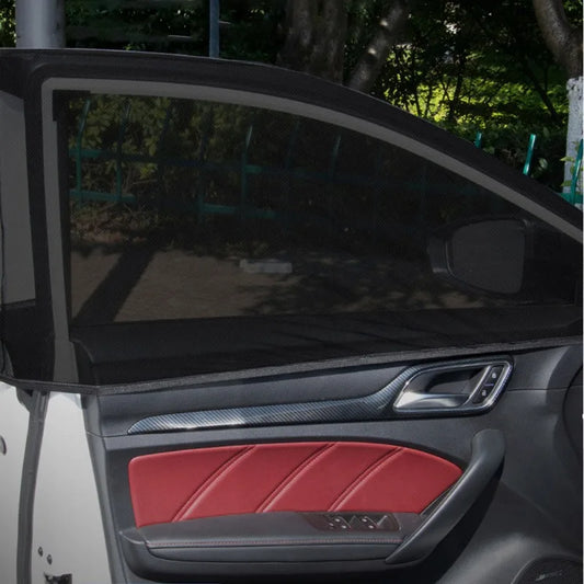 Parasol Antimosquitos para Auto | Malla Doble Capa UV | Set 2 o 4 Uds. Universal