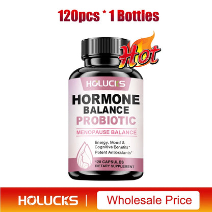 Probiotic for Hormonal Balance, Supports Menopausal Balance, Relieves Fatigue, Mood Swings, Improves Digestion and Metabolism