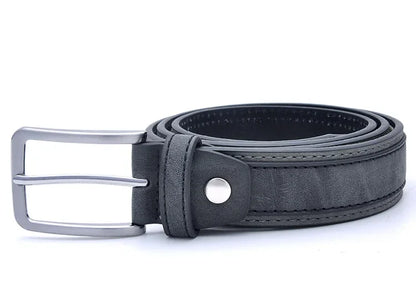 Cinturón de Moda para Hombre – Estilo Casual Lujoso, 3 Colores, Tallas 110-130 cm