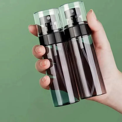 Botella pulverizadora esterilizada con Alcohol, dispensador de tóner para cosméticos, botella vacía con pulverizador en movimiento, portátil, para viaje, 30/60/80/100/120ml