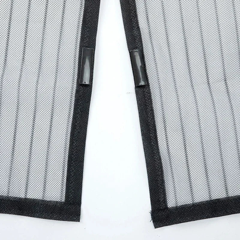 Window mosquito net, self-closing magnetic screen door, home ventilation curtains