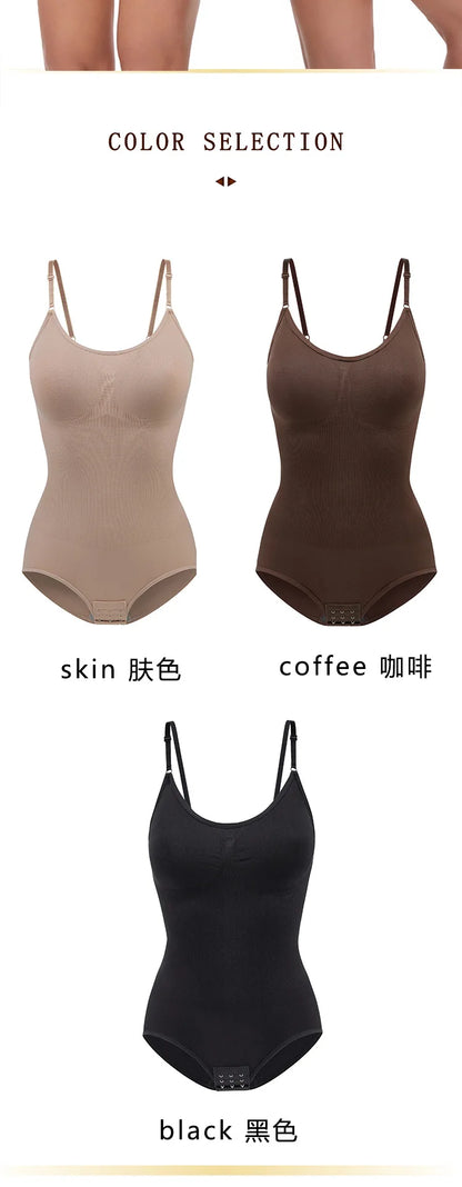 Body Moldeador Sexy Mujer – Sin Costuras, Levanta Glúteos, Cuerpo Completo con Entrepierna Abierta