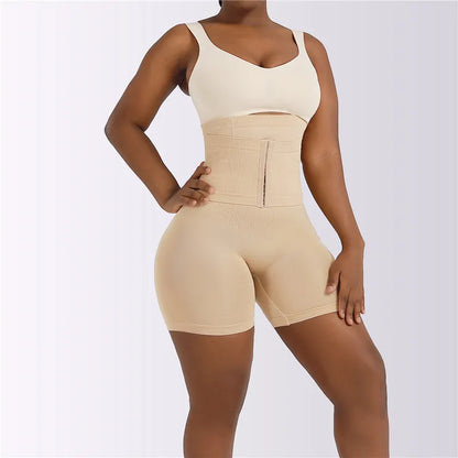 Women's Shapewear Tummy Control Body Shaper Fajas Hook Shorts Butt Lifter High Waist Underwear Slimming Panties