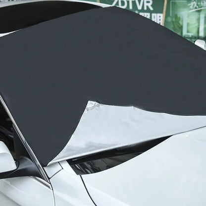 Magnetic absorption storage bag for car, waterproof sunshade, sun protector, Universal fit, front row, all models