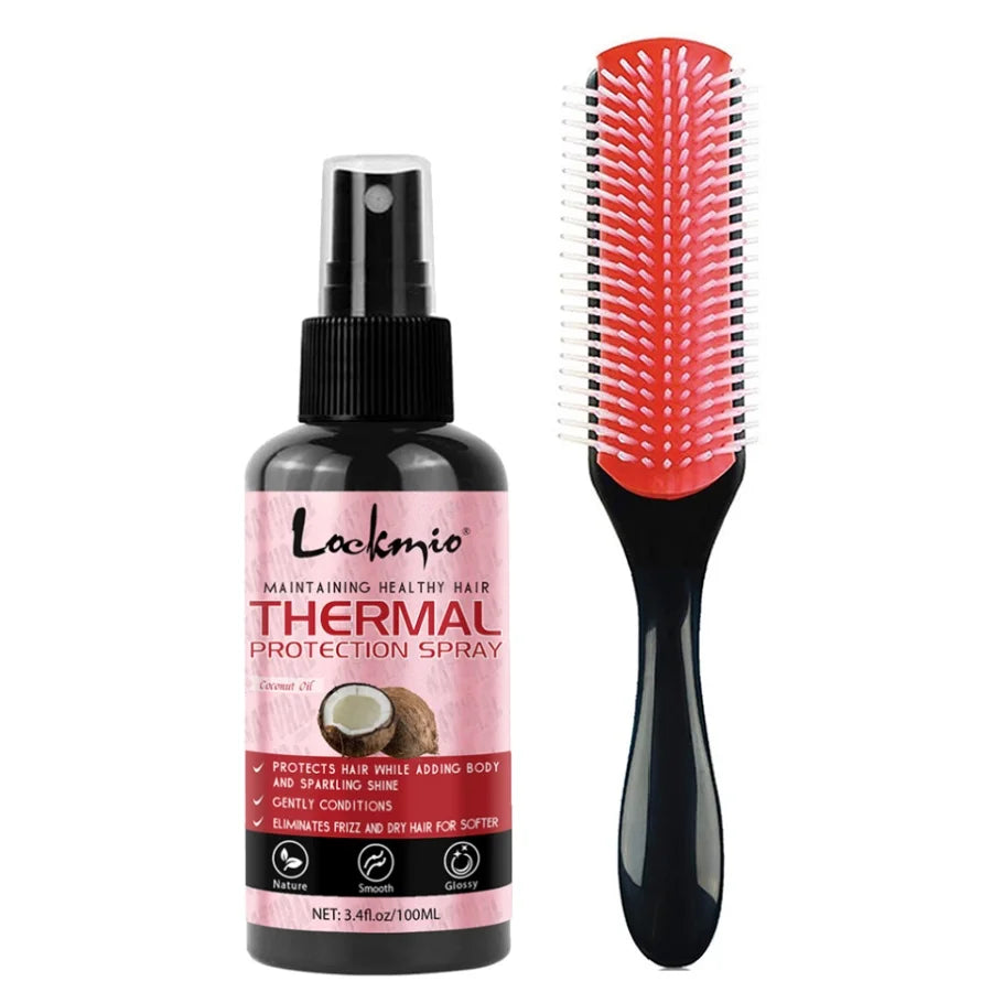 Heat Protectant Spray for Hair, Heat Protector Serum, Protects Hair from UV Rays, Moisturizing Conditioner for Damaged Hair Care for Women