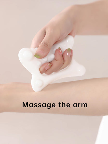 Tabla de masaje Gua Sha para mantenimiento Facial, placa de raspado de cuerpo completo portátil sin estática resinosa para mujeres y adultos, novedad de 2024