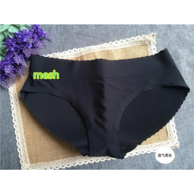 Women's Underwear, Slimming Lingerie, Tummy Control, Body Shaper, Fake Butt, Butt Lifter Panties, Sponge Padded Butt Enhancer Panties for Women
