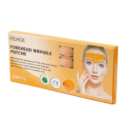 Anti-aging Collagen Gel Patch: 10 Pieces Forehead Line Removal, Firming Mask, Frown Lines, Face Skin Care Stickers