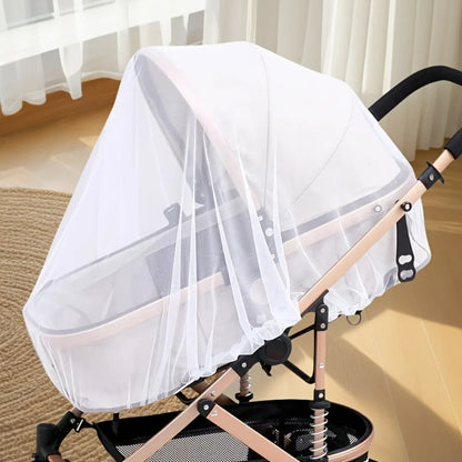 Stroller Mosquito Net: full coverage, with dense mesh for enhanced insect protection, polyester outdoor anti-mosquito equipment for strollers