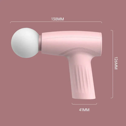 Mini Pistola de Masaje Muscular – Tejido Profundo y Fascia