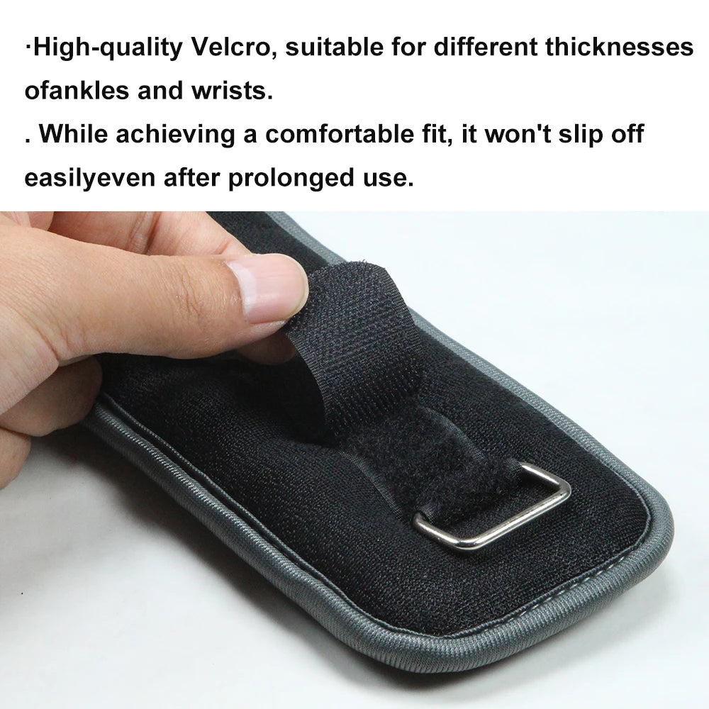 1 Pair Ankle and Wrist Weights (0.25kg/0.5kg each pack) for Women and Men, New Leg and Arm Weights Set with Adjustable Straps for Exercise