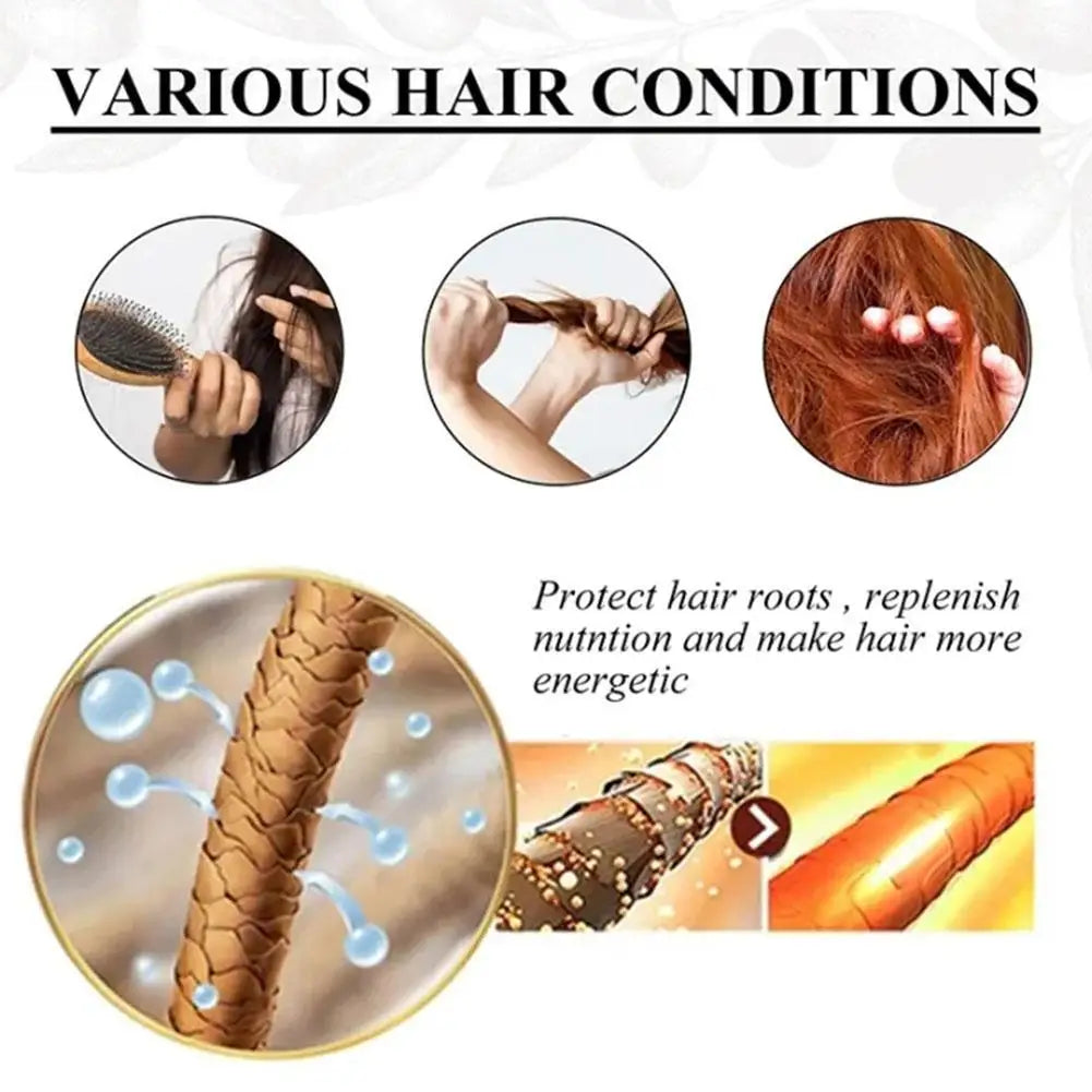 Suero para el cabello con aceite de argán marroquí, niebla de aceite ligera para el cabello para puntas abiertas, cabello rizado y malabarros, reparación de aceite para el cabello, brillo brillante