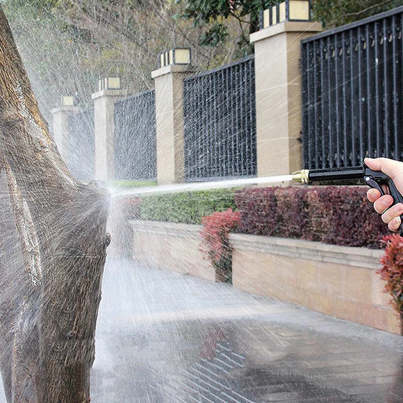 High-pressure water gun for car washing, garden hose nozzle, sprinkler, foam pot, quick connector for water tap, 1/3/5 pieces.